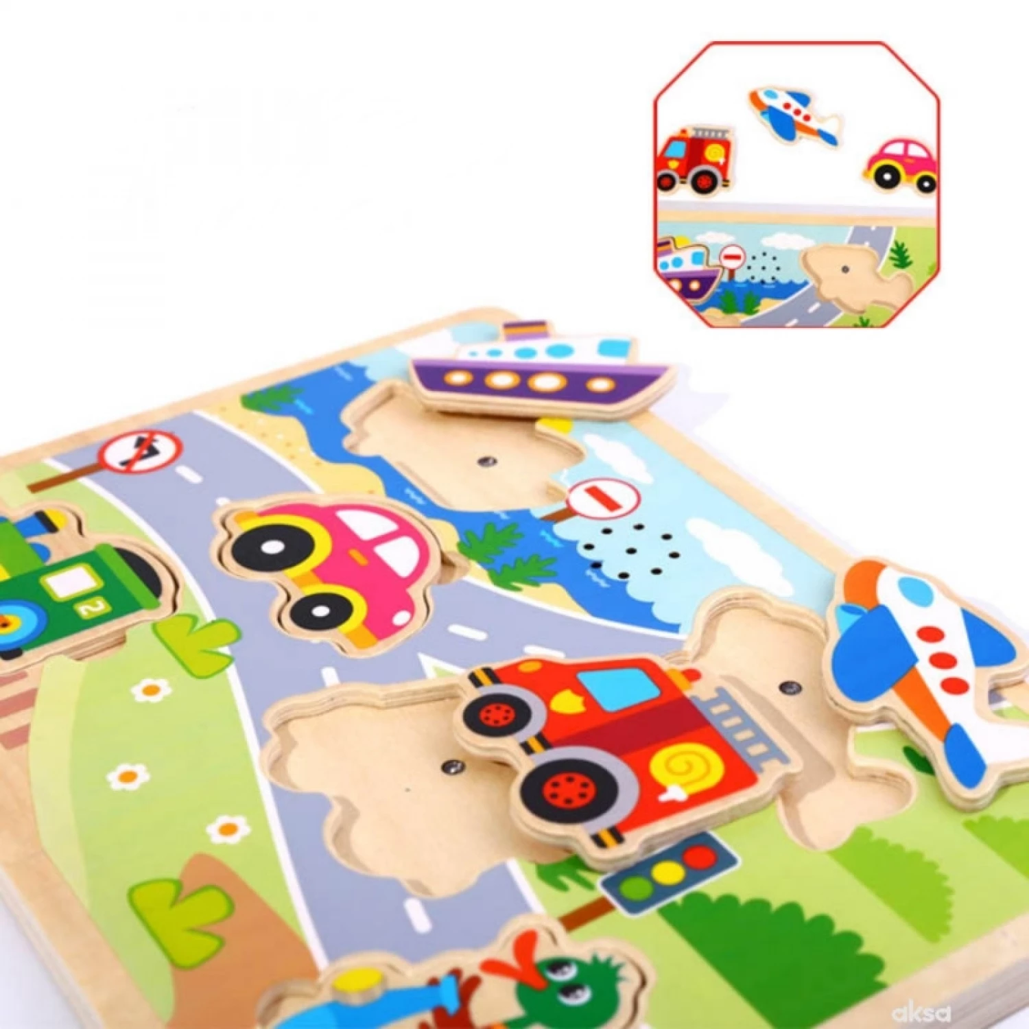 TOOKY TOY DRVENA ZVUCNA UMETALJKA - VOZILA