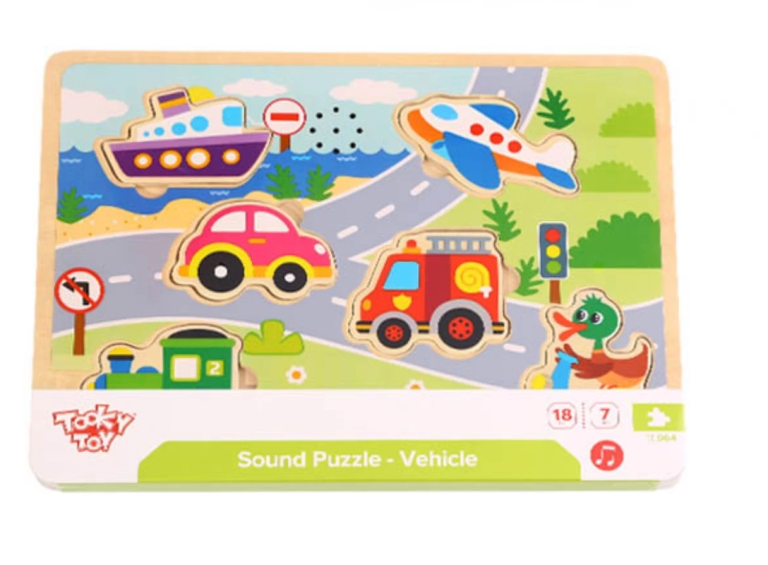 TOOKY TOY DRVENA ZVUCNA UMETALJKA - VOZILA