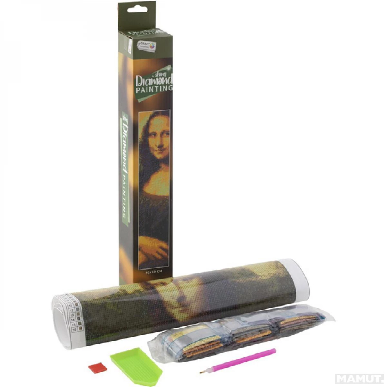 KREATIVNI SET DIAMOND PAINTING 40X50CM 4ASS 1 KOM