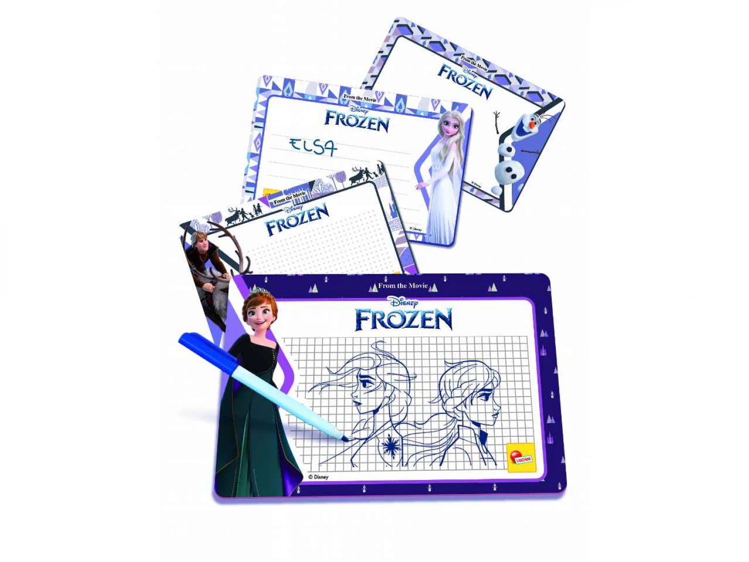 FROZEN SKOLA CRTANJA POCKET LISCIANI