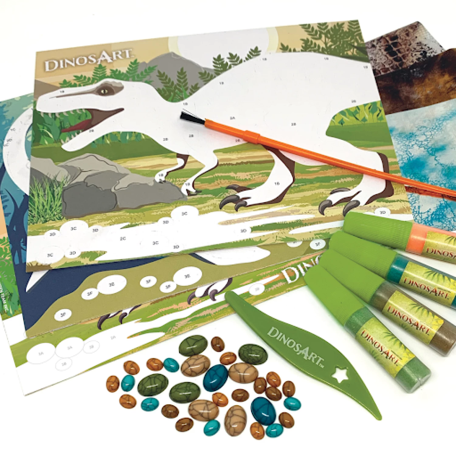 DIONOSAUR PESAK I FOLIJA ART - KREATIVNI SET