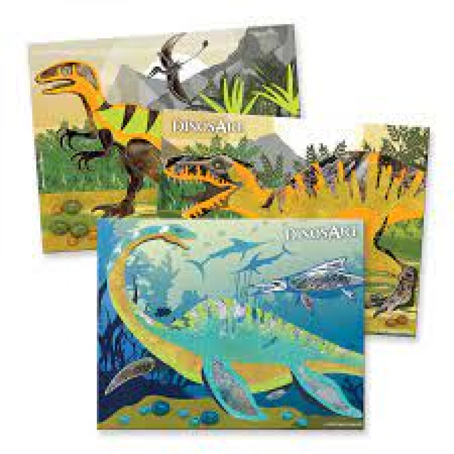 DIONOSAUR PESAK I FOLIJA ART - KREATIVNI SET