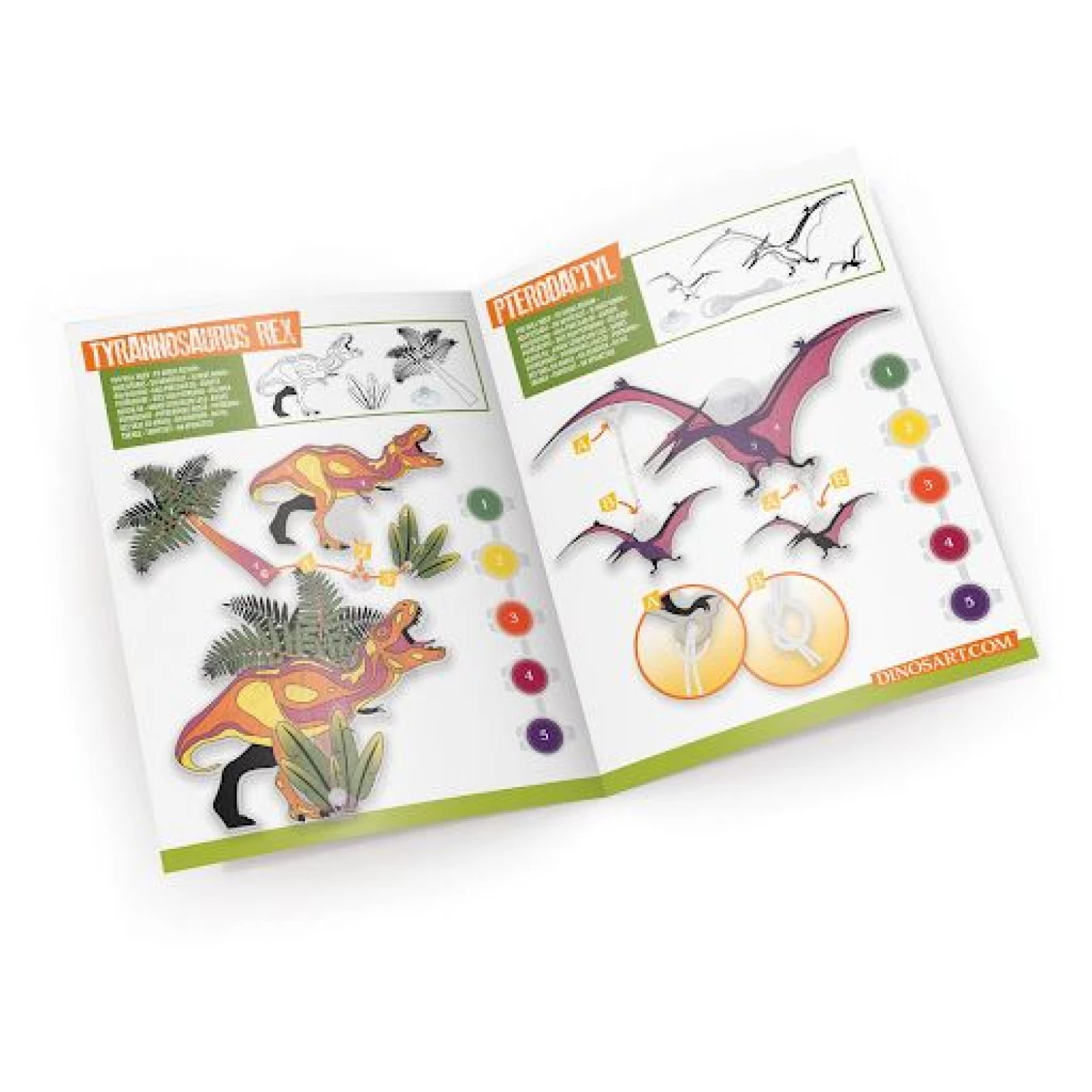 DINOSAURUS LOVCI NA SUNCE - KREATIVNI SET