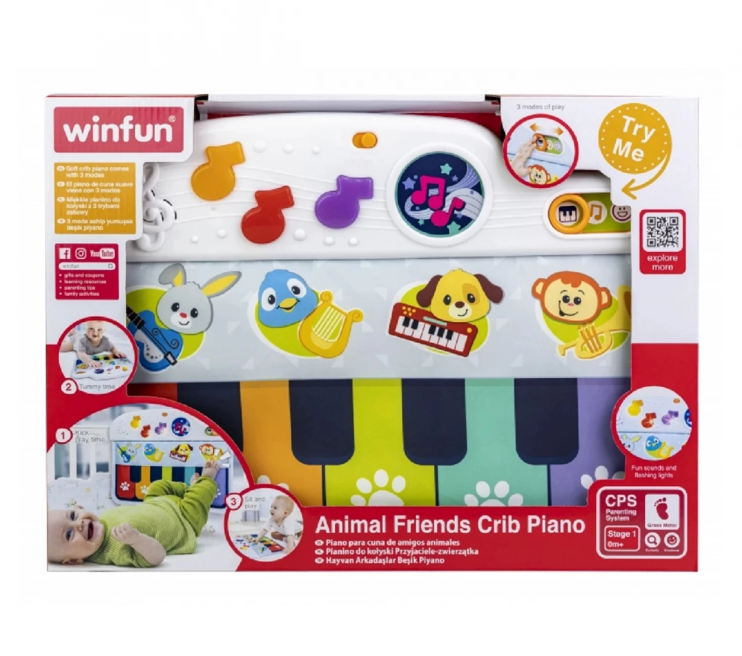WIN FUN BABY PIANO ZA KREVETAC