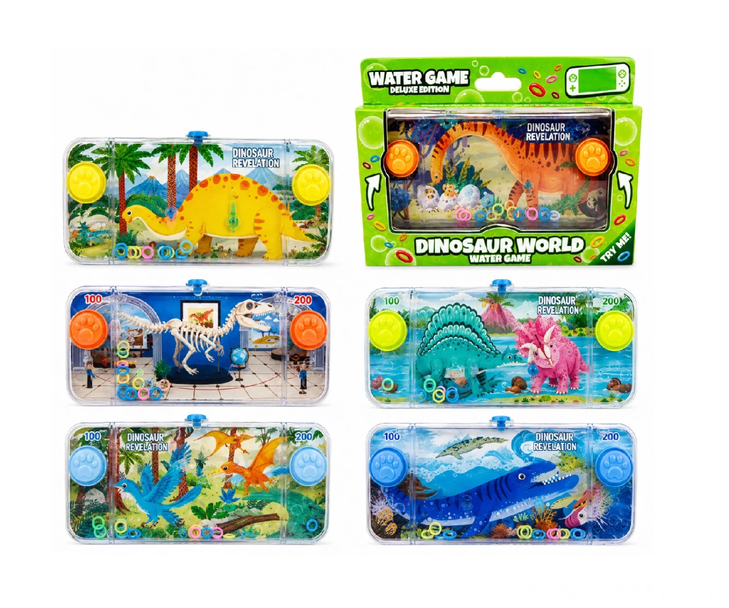 IGRA STRPLJENJA U VODI DINOSAURUS WORD