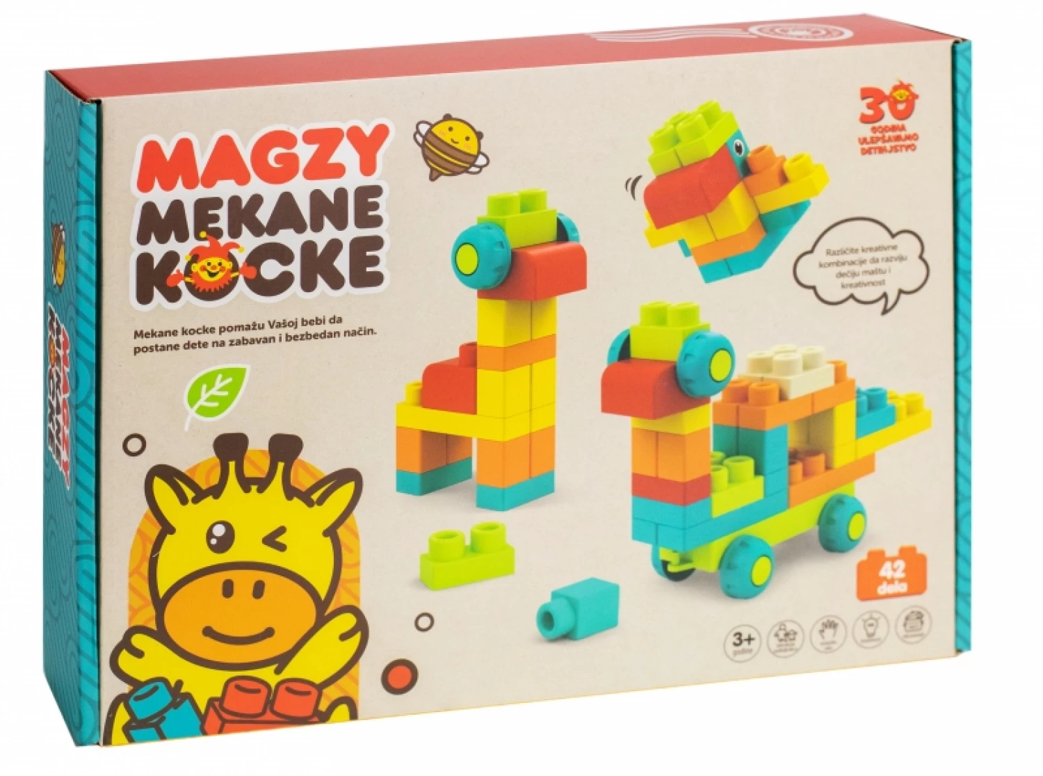 MAGZY SR MEKANE KONSTRUKTOR KOCKE 42PCS