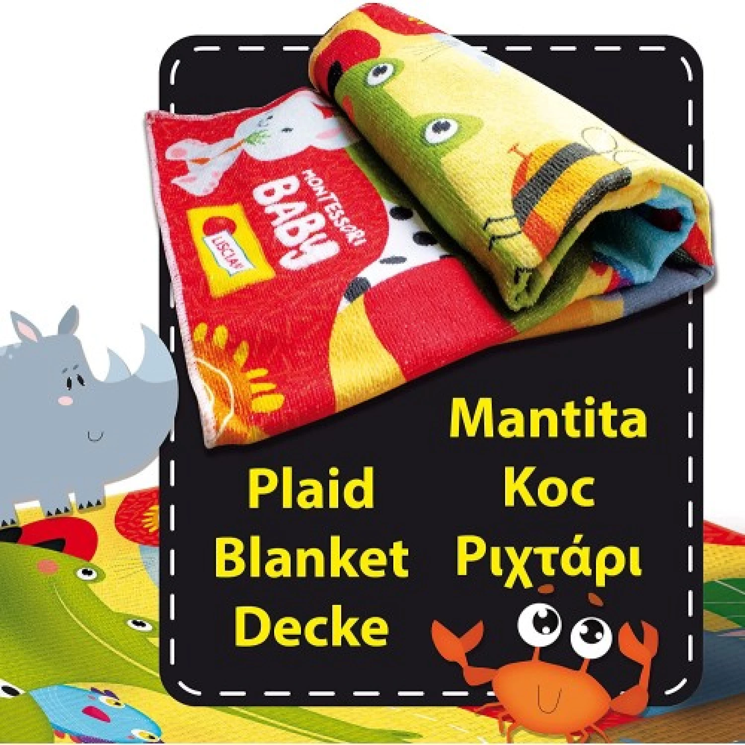 MONTESORI BABY EDUKATIVNA KUTIJA SA MONTESORI PODLOGOM