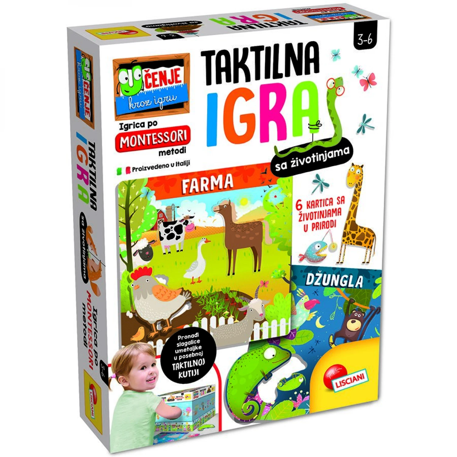 MONTESORI TAKTILNA IGRA SA ?IVOTINAJMA