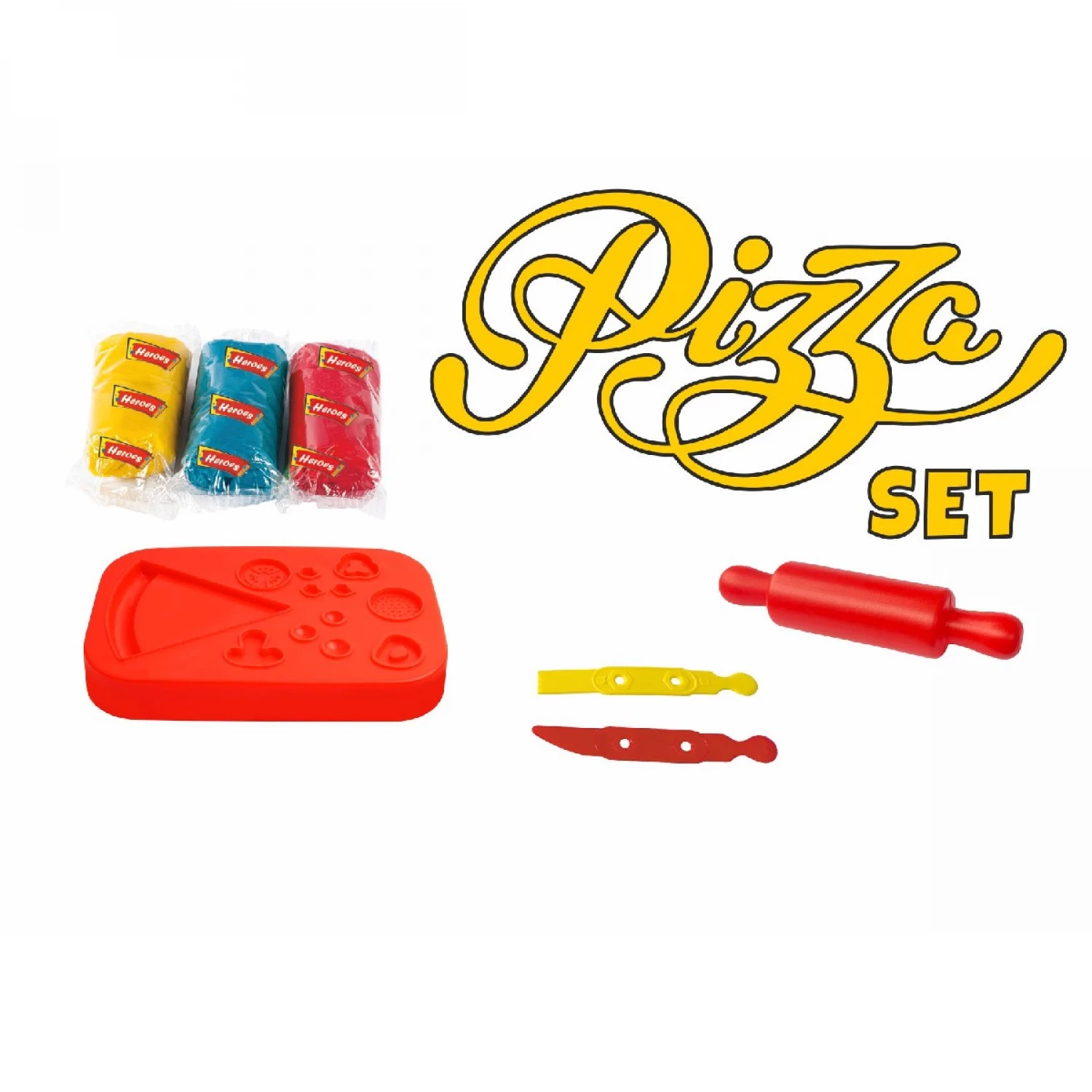 PLASTELIN PIZZA SET