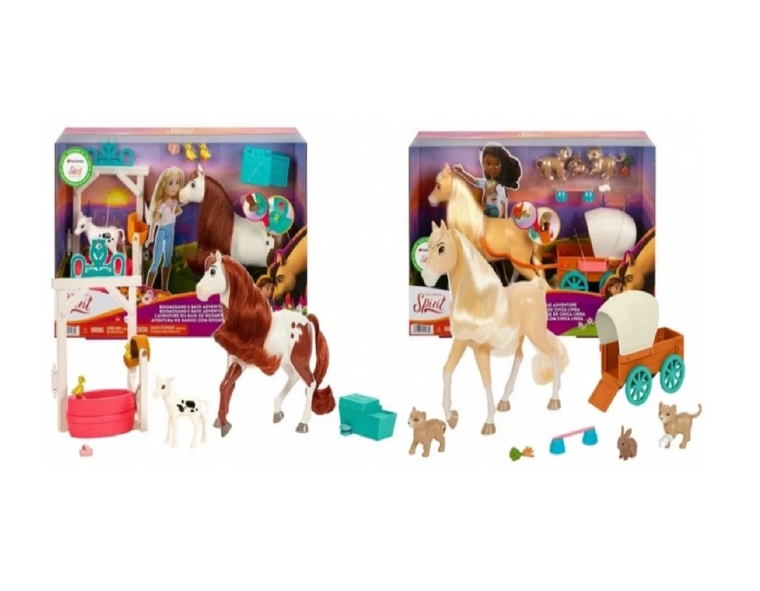 DREAMWORKS SET SA KONJEM SPIRIT BOOMERANG'S BATH ADVENTURE
