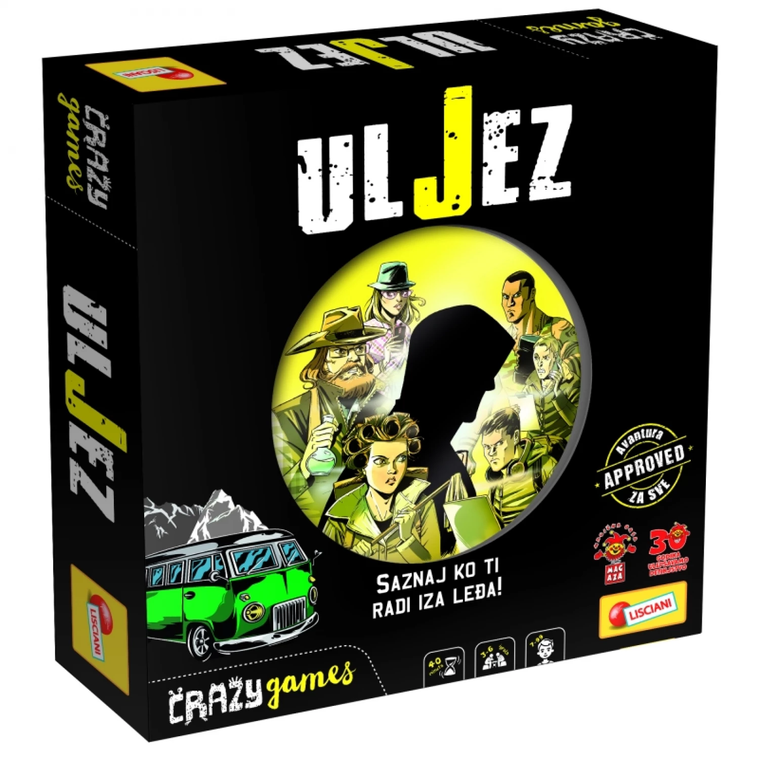DRUSTVENA IGRA SR CRAZY GAMES - ULJEZ LISCIANI