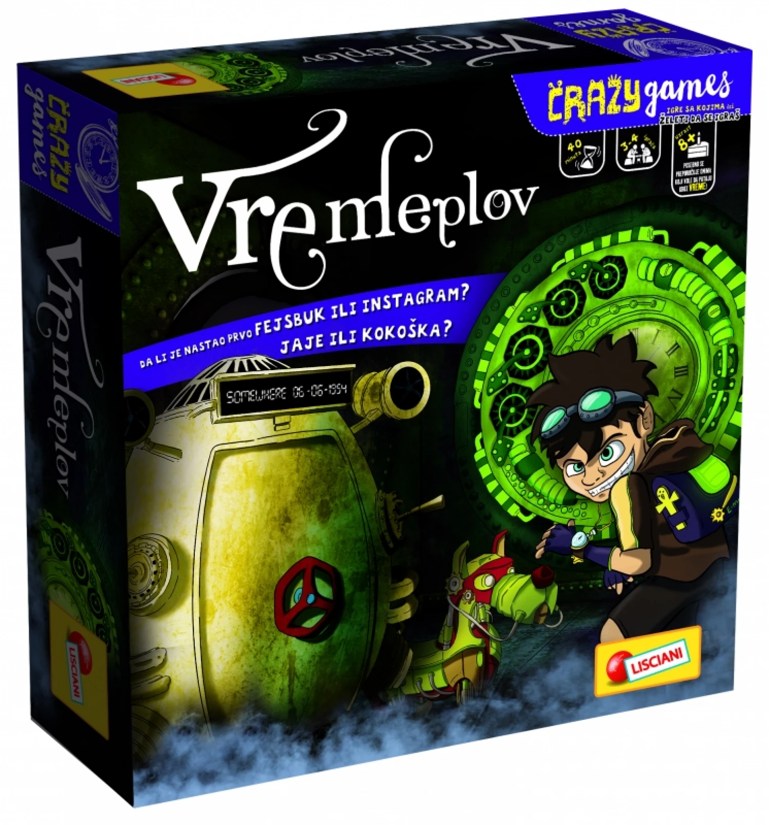 DRUSTVENA IGRA SR CRAZY GAMES - VREMEPLOV LISCIANI